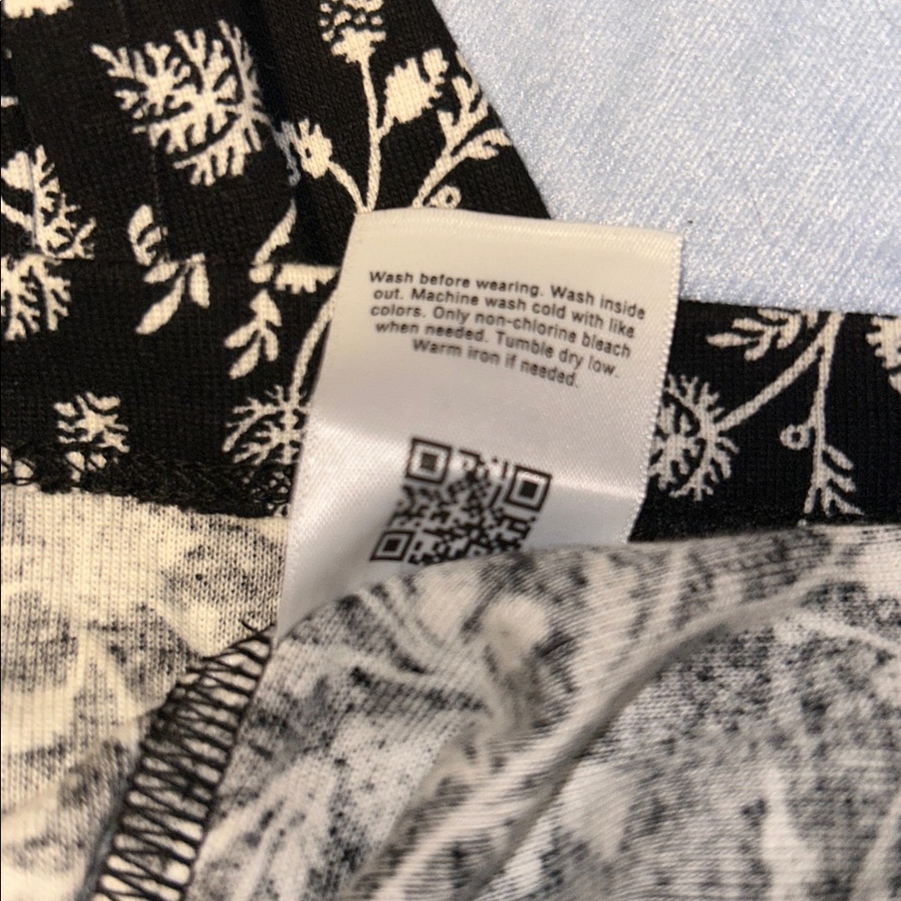 Croft & Barrow 3X The Classic Long Sleeve Crewneck Cotton Leaf Pattern Tee - Picture 14 of 16
